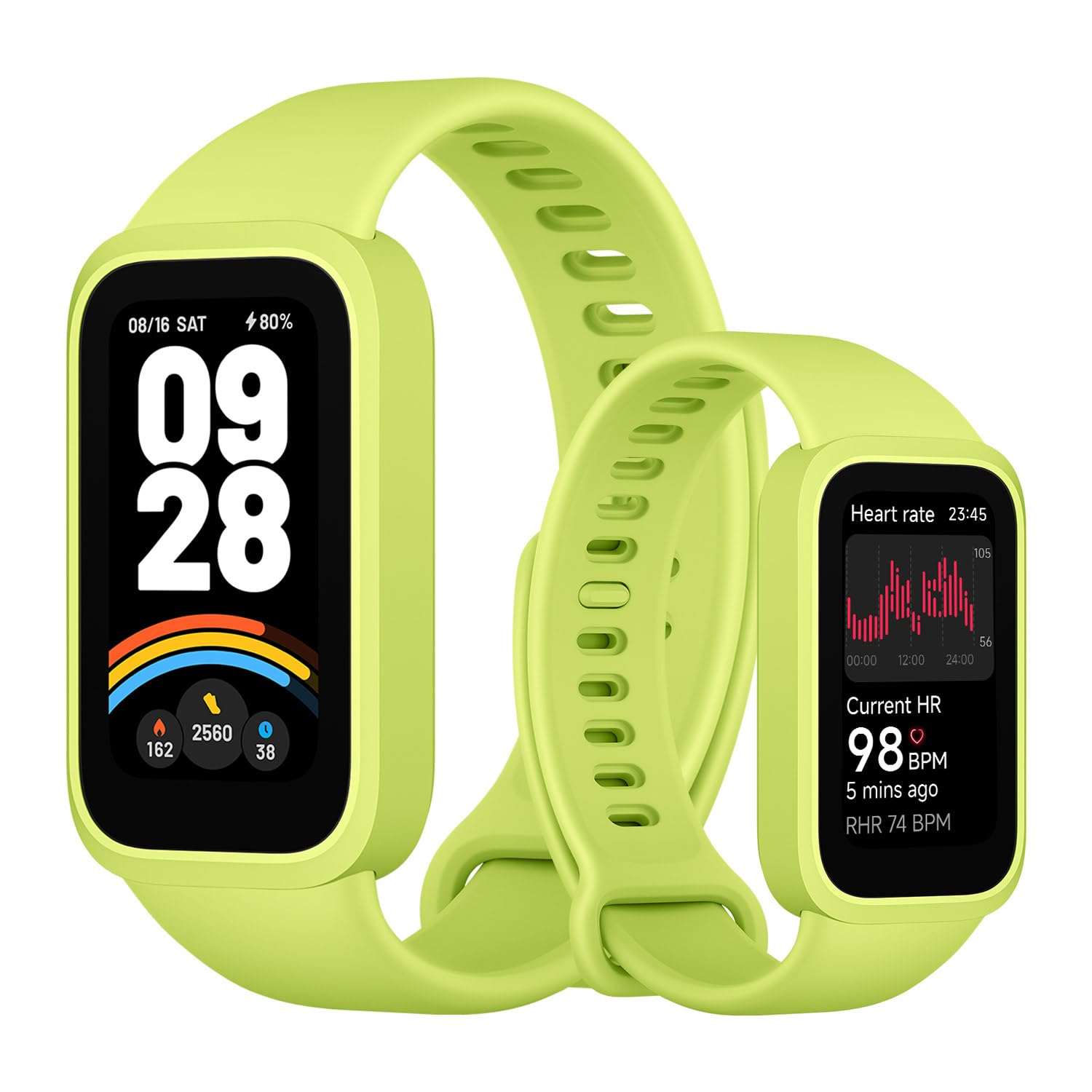 XIAOMI Smart Band 9 Active-Pulsera de Actividad, autonomía hasta 18 días,Pantalla TFT de 37mm con tasa de refresco de 60 Hz,5ATM,Android/iOS