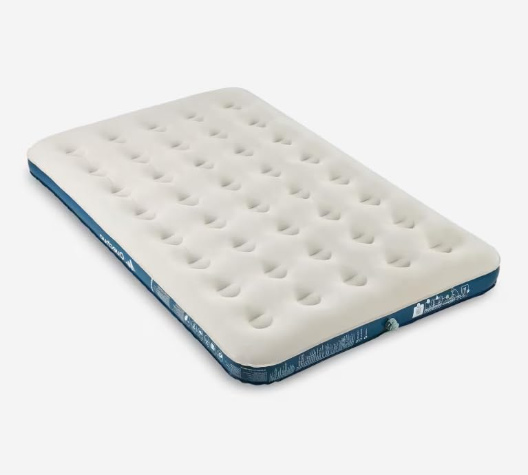 Decathlon Quechua - Colchón Hinchable de Camping, 190 cm x 120 cm x 16 cm, para 2 Personas