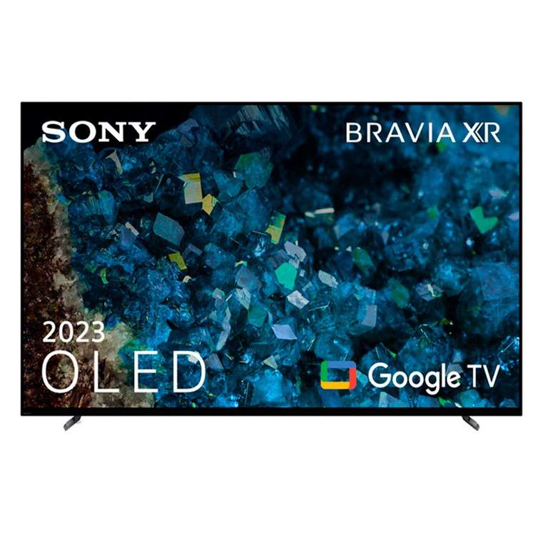 TV OLED 55" - Sony BRAVIA XR 55A80L, 4K HDR 120, HDMI 2.1 Perfecto PS5, Smart TV (Google TV), Alexa, Siri, Bluetooth
