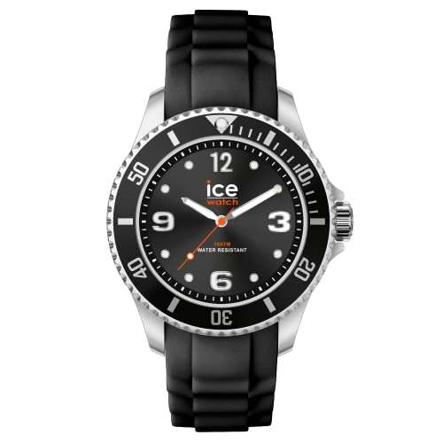 Ice-Watch - Ice Steel - Reloj Plateado para Hombre con Correa de Silicona (Small)