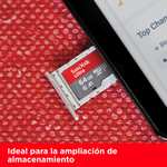 SanDisk Ultra microSDXC 64GB UHS-I A1 Clase 10 con Adaptador (+ PcComponentes)