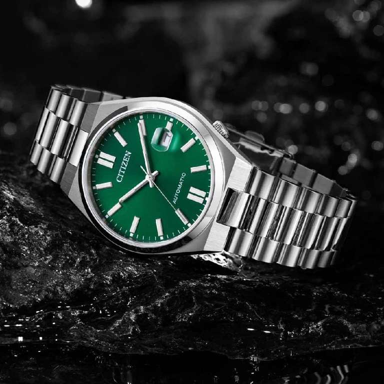 Reloj Citizen Automático Tsuyosa verde de 40mm NJ0150-81X