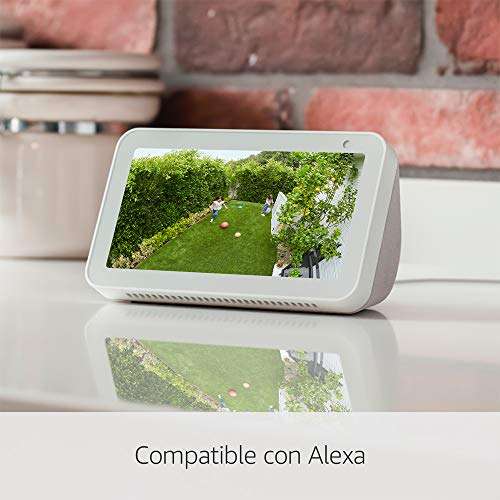 Ring Stick Up Cam Battery de Amazon, cámara de seguridad HD con comunicación bidireccional, compatible con Alexa [CON CUPON]