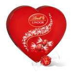 Lindt LINDOR Bombón Corazón Chocolate con Leche San Valentín, caja con aprox 16 bombones, 200g