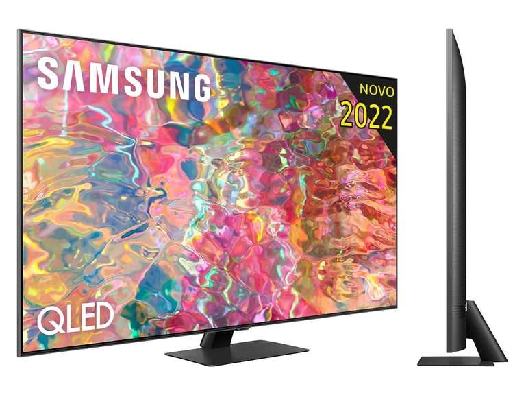 Samsung TV QLED 4K 2022 75Q80B - Smart TV 75" 4K, Direct Full Array, Quantum HDR 1500, 60W Dolby Atmos, HDMI 2.1 120 Hz