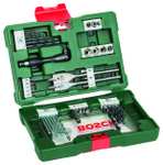 Bosch Profesional Maletín de 41 V-Line unidades para taladrar y atornillar portapuntas acodado,madera,piedra metal,perforación atornillado