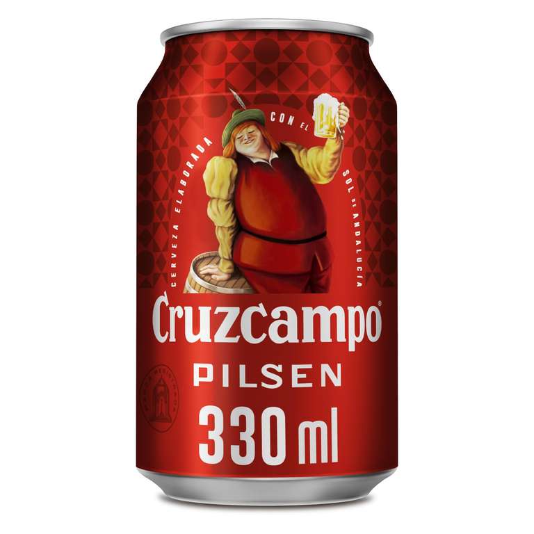 2 cajas de Cruzcampo Cerveza - Caja de 24 Latas x 330 ml - Total: 48 latas