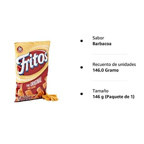 9 bolsas de Matutano Fritos Barbacoa, 146g