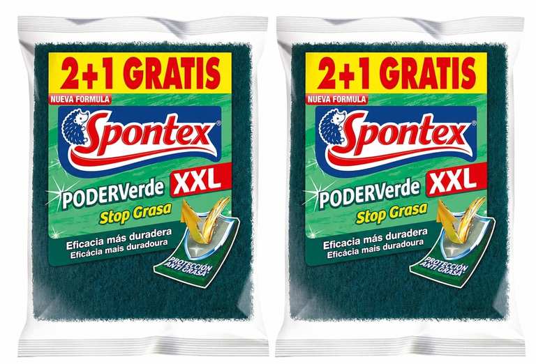 Imagen de 2 X Paquetes Spontex Estropajo Pod