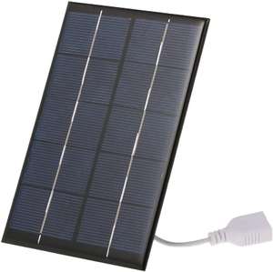 Cargador Solar Portátil con USB