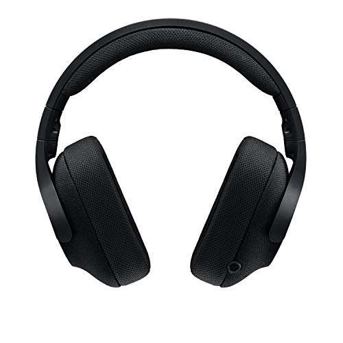 Logitech G433, Sonido 7.1 Surround, DTS Headphone:X, Transductores 40mm Pro-G, USB y Jack 3,5mm, PC/Mac/Nintendo Switch/PS4/Xbox One - Negro