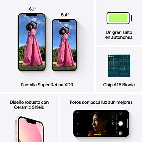 Apple iPhone 13 (128 GB) Rosa