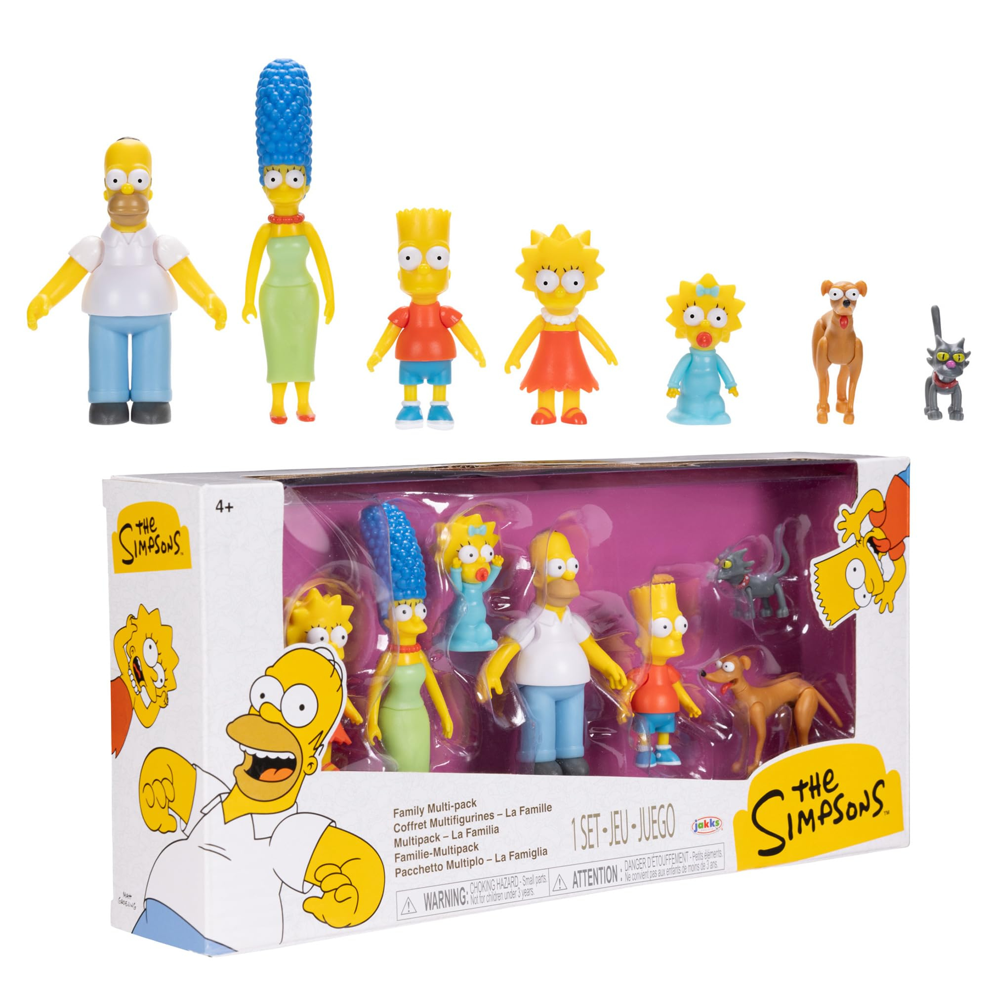 Figuras de Los Simpson Jakks Pacific