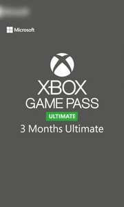 Xbox Gamepass Ultimate 3 MESES
