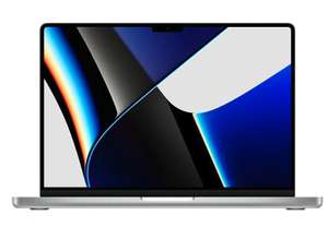 Apple :: MacBook Pro (2021), 14.2" Liquid Retina XDR, Chip M1 Pro, 16 GB 512 GB SSD, MacOS, Cámara FaceTime HD a 1080p Plata y Gris Espacial