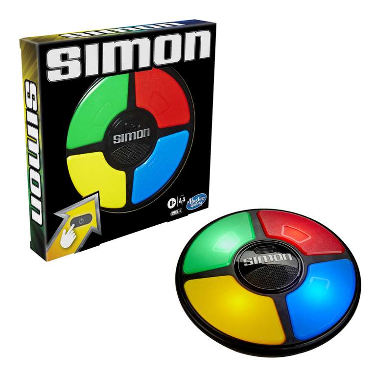 Simon: el emocionante juego de mesa electrónico de luces y sonidos de Hasbro