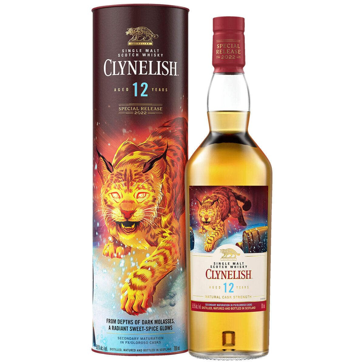 Clynelish 12 Años, Colección Whisky Special Releases 2022, 0,7L
