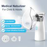 Nebulizador portátil para adultos y niños. Inhalador, atomizador para asma.