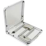 Juego de mesa plegable con 4 sillas plegables, para picnics, camping y eventos al aire libre