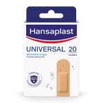 Caja con 20 apósitos impermeables y transpirables Hansaplast | También opción de tamaños variados en descripción