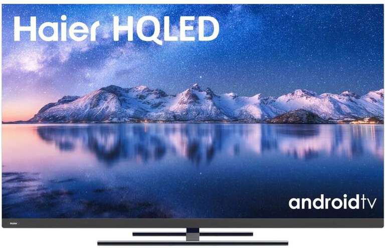 (508.99€ precio final) TV 65" HQLED Haier H65S800UG - 4K Android TV, Dolby Vision/Atmos 26+30W (100€ de reembolso de Haier)