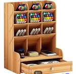 Organizador de madera para escritorio