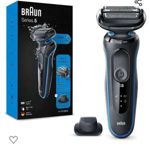 Braun Series 5 Afeitadora Eléctrica Hombre, Máquina de Afeitar Barba con Recortadora De Precisión EasyClick, EasyClean