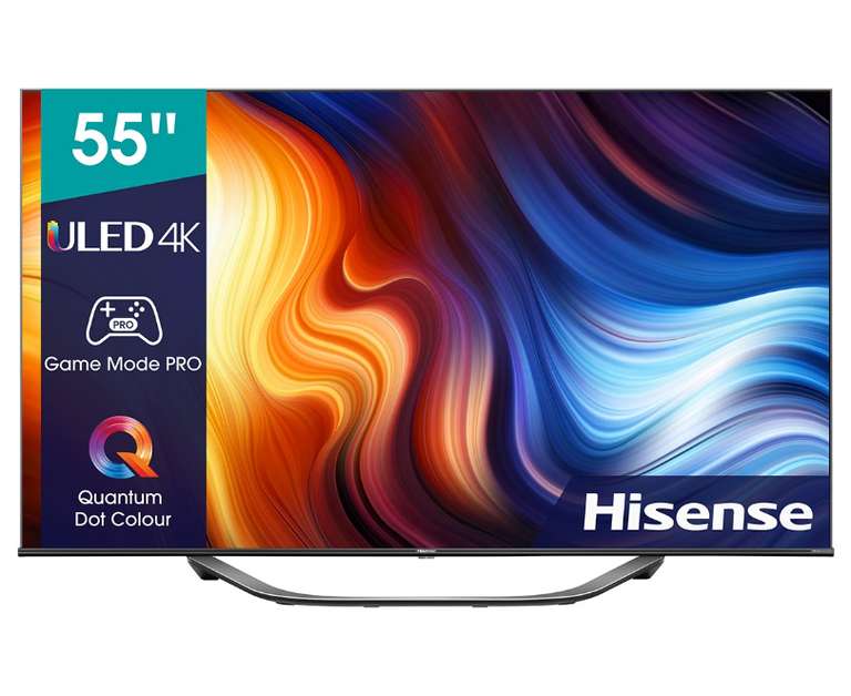 TV LED 139,7 cm (55") Hisense 55U7HQ UHD 4K ULED Quantum Dot Color (+Amazon)