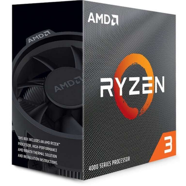 AMD Ryzen 3 4300G - Procesador con gráficos integrados, 4 núcleos / 8 hilos