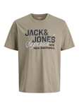 Camiseta Jack&Jones Jjelogo tee SS O-Neck (tallas de 3XL a 6XL, varios colores según talla)