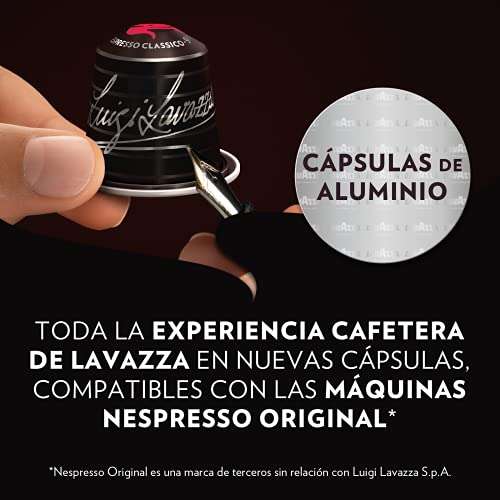 Caja de 10 cápsulas para Nespresso LAVAZZA ESPRESSO MAESTRO CLASSICO (a 18 céntimos la cápsula)-LAVAZZA ORO a 13 céntimos llevando 4 cajas!!