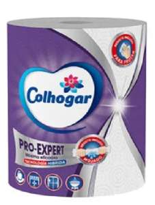 2 X papel cocina COLHOGAR PRO-EXPERT, segundo mega rollo al 80% dto.