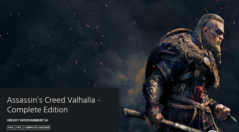 -70% Assassin's Creed Valhalla Complete Edition