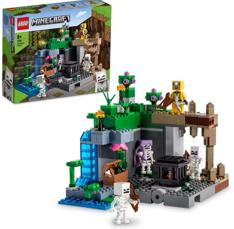 Kit de construcción LEGO Minecraft 21189 La Mazmorra del Esqueleto [PRECIO PRIMERA COMPRA 13,19€]