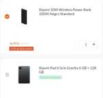 Xiaomi pad 6 (6gb 128gb) + Powerbank carga inalámbrica. (Con mi points 180€)