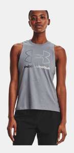 UNDER ARMOUR Camiseta sin mangas con estampado UA Sportstyle para mujer. Tallas XS, S, M y XXL. Envío gratis para miembros UA.