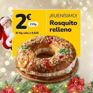 Rosquito de Reyes relleno 210g Supeco por 2 €