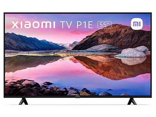 TV LED 55" - Xiaomi TV P1E, UHD 4K, Smart TV, HDR10, Google Assistant, Dolby Audio, DTS-HD, Negro