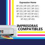 UVETEQ 29XL Cartuchos de tinta compatible 29 XL para impresora Epson Expression Home XP-235 XP-245 XP-247 XP-255 XP-257 XP-335 XP-342 XP-352