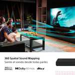Sony HT-A3000 Barra de Sonido con Dolby Atmos, 3.1 Canales, Tecnología 360 Spatial Sound Mapping, Negro