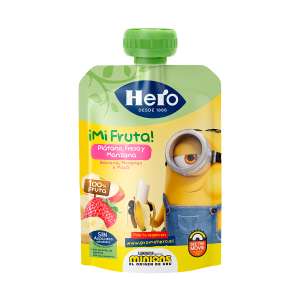 Potitos HERO Plátano y Fresa pouch 100 gr (ENVÍO GRATIS SIN MÍNIMO)