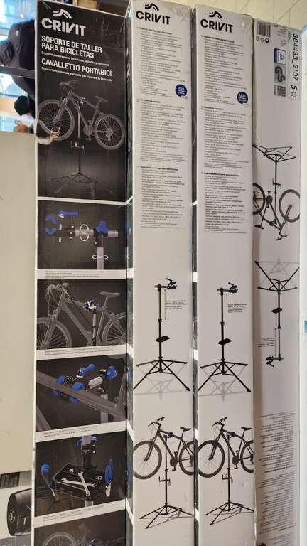Soporte de taller para bicicletas Crivit(Factori Lidl)