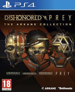 Dishonored & Prey: The Arkane Collection PS4 ( 4 Juegos )