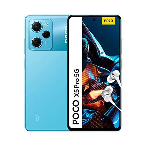 POCO X5 Pro 5G - Smartphone de 6+128GB, Pantalla de 6.67” 120Hz FHD+ POLED, Snapdragon 778G