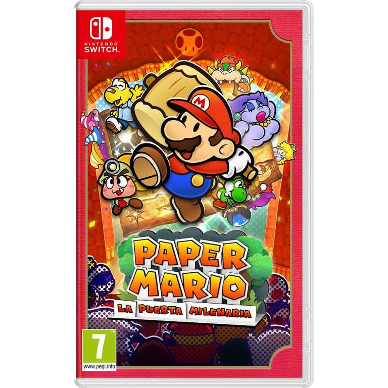 Paper Mario La puerta Milenaria [PAL ES] - Nintendo Switch [34,27€ NUEVO USUARIO]