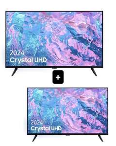 Samsung :: TV Crystal UHD 65" 4K + TV Crystal UHD 43" 4K + Almohadillas [DESDE APP]