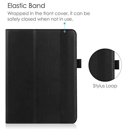 Funda universal lector electrónico 6 a 6,8 pulgadas, compatible con Kindle Paperwhite BQ Kobo Sony Pocketook Tolino 6 E-Reader de 6,8 ,negro