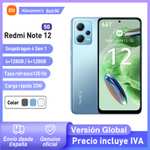 Xiaomi Redmi Note 12 5G Versión Global 128Gb, NFC - Envio desde España
