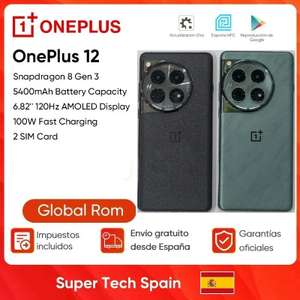 OnePlus 12 5G 16GB/512GB, Global Rom Snapdragon 8 Gen 3 (12GB/256GB - 615€)