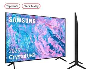 TV LED 75" - Samsung TU75CU7175UXXC, UHD 4K, Smart TV, PurColor, Object Tracking Sound Lite, Adaptive Sound, Motion Xcelerator, Negro
